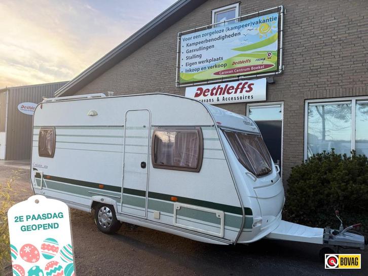 Chateau Calista 450 voortent+mover halfautoma, Caravans en Kamperen, Caravans, tot en met 4, 750 - 1000 kg, Overige, Chateau, Overige typen