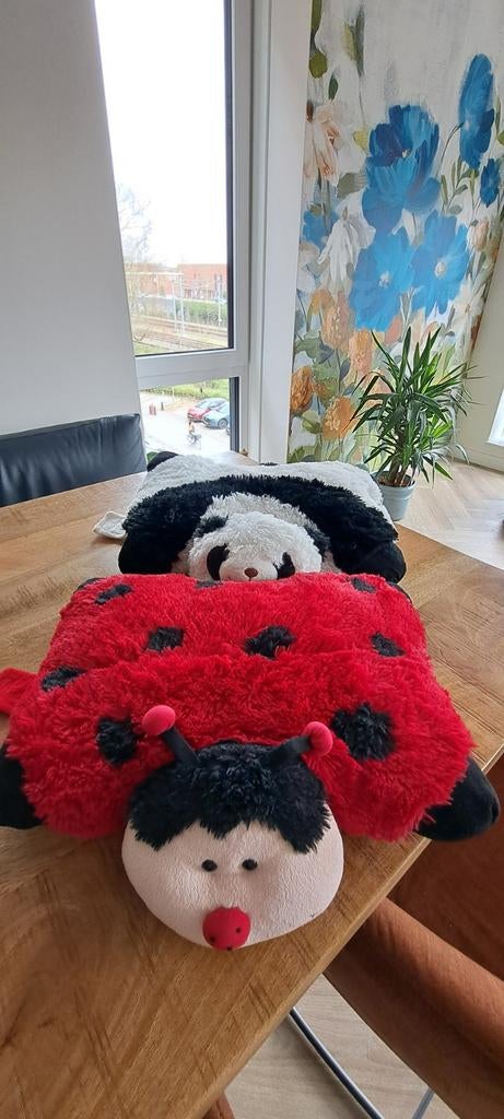 Pillow pets The original Lieveheersbeestje, Ophalen of Verzenden, Zo goed als nieuw, Overige typen