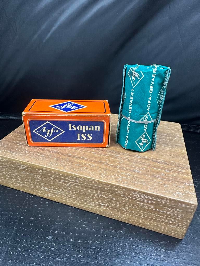 Vintage Agfa Isopan ISS 120 film - Ongebruikt in doosje, S, Nieuw, Ophalen of Verzenden, S
