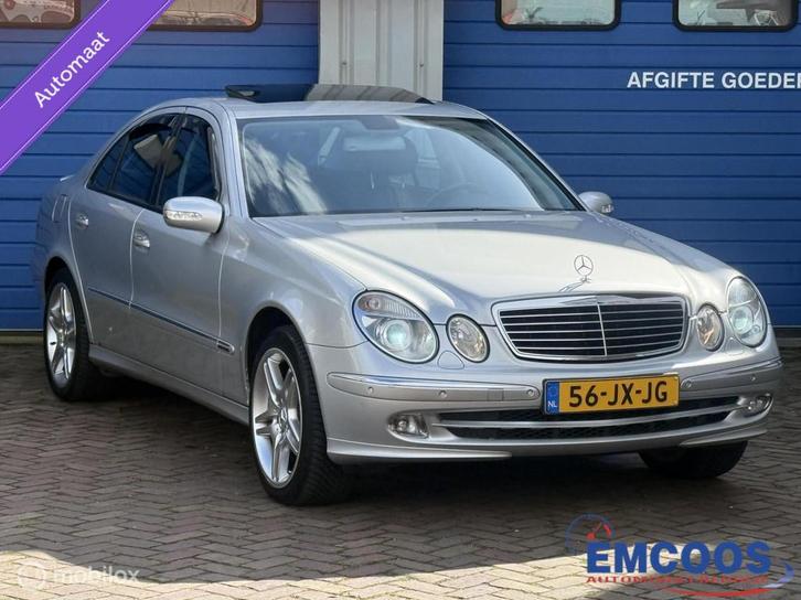 Mercedes E-klasse 320 Avantgarde * Airco * Automaat * Cruise, Auto's, Mercedes-Benz, Bedrijf, Te koop, E-Klasse, ABS, Airbags