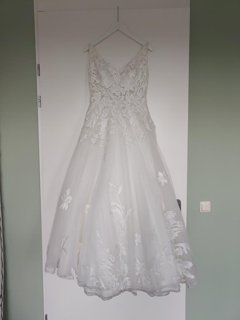 Trouwjurk / Baljurk / Prinsessenjurk Justin Alexander, Kleding | Dames, Trouwjurk, Wit, Zo goed als nieuw, Ophalen