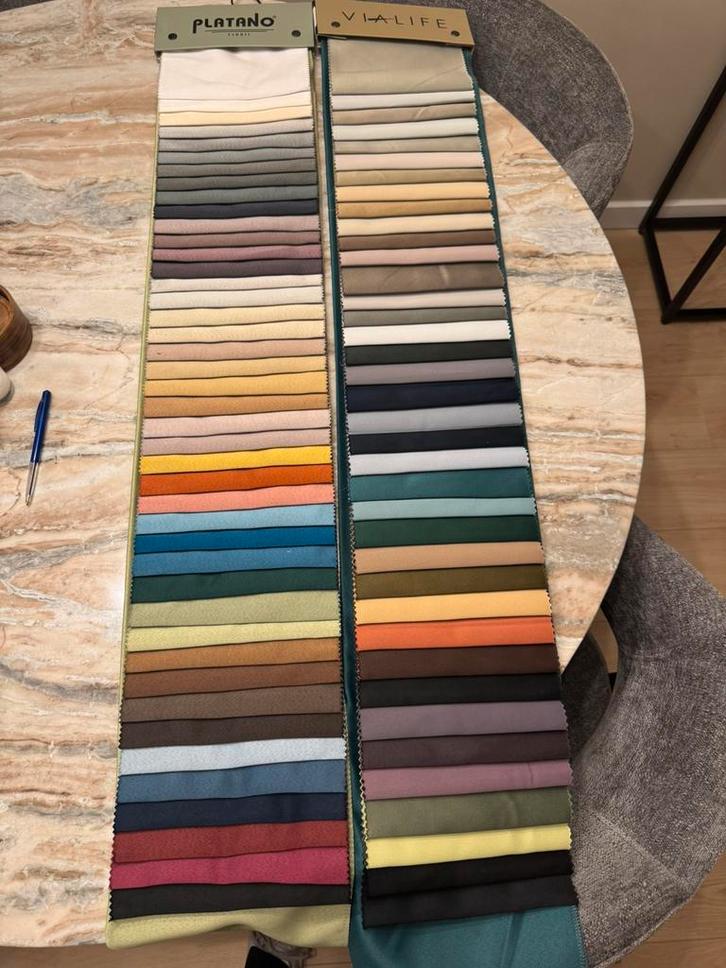 Velvet Gordijnen op Maat – 40-60% Goedkoper dan Winkels, Huis en Inrichting, Stoffering | Gordijnen en Lamellen, Nieuw, 200 cm of meer