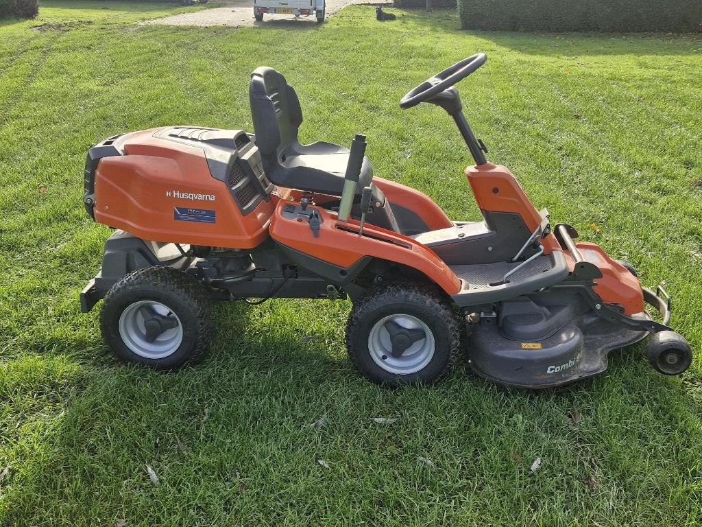 Husqvarna Rider 213C 94 cm maaidek, Ophalen of Verzenden, Zo goed als nieuw, Husqvarna, Mulchfunctie