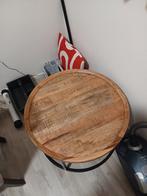 Salontafel, zgan industrieel, 50 tot 100 cm, Rond, 50 tot 100 cm, Zo goed als nieuw