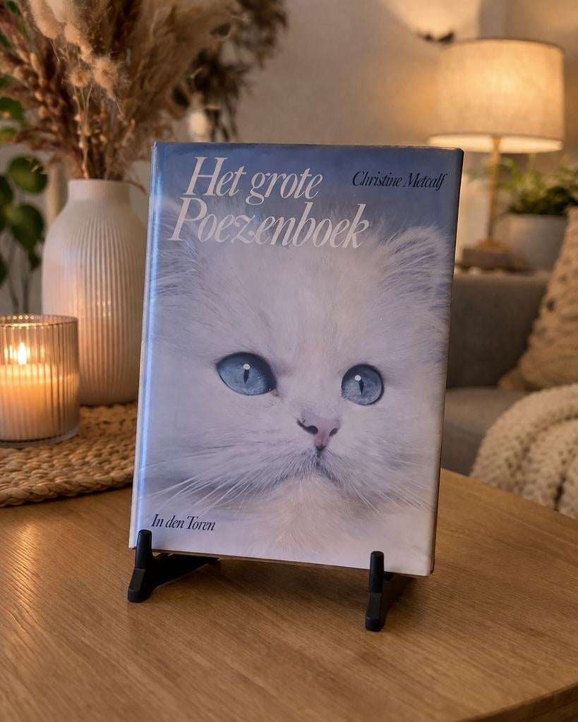 Het grote poezenboek., Gelezen, Christine Metcalf, Ophalen of Verzenden, Katten
