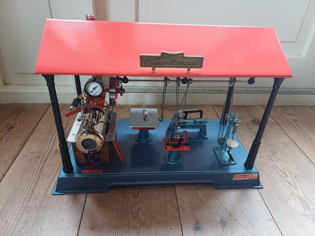 Wilesco D141 stoommachine, Ophalen of Verzenden, Zo goed als nieuw, Groter dan 1:32