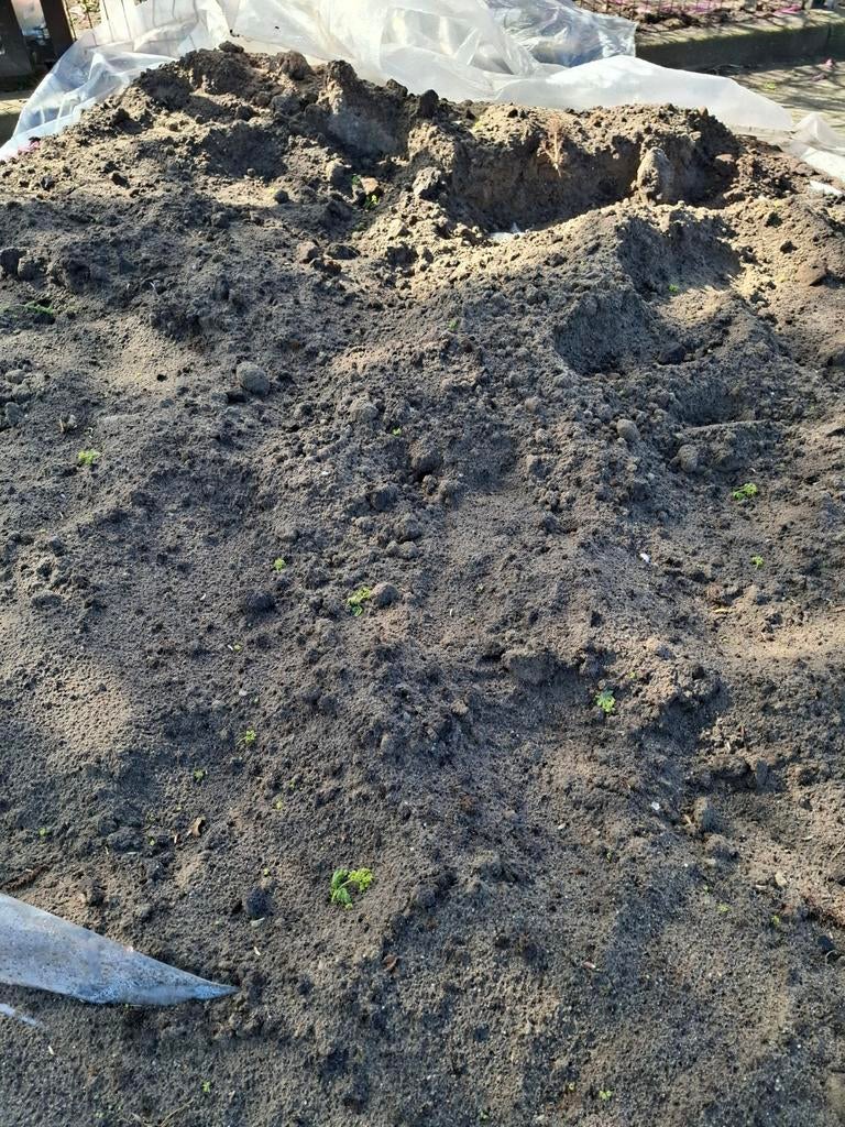 Geel zand, Ophalen, Ophoogzand