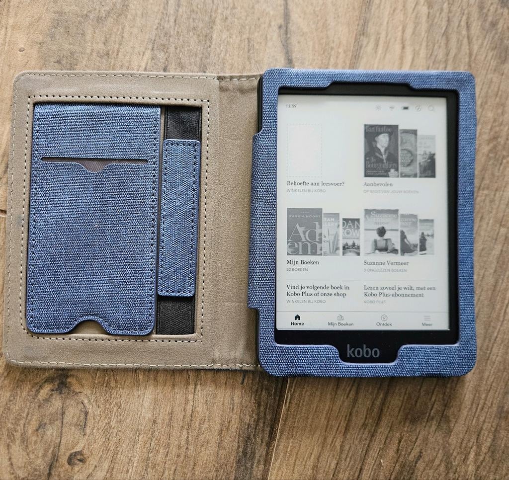 Zgan Kobo Clara HD ereader met sleepcover
