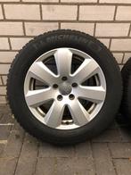 Lichtmetalen velgen met banden Audi A6, Ophalen, Gebruikt, 16 inch, Banden en Velgen