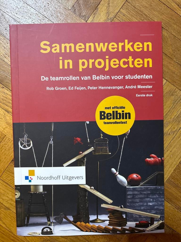 Samenwerken in projecten - De teamrollen van Belbin, Ophalen of Verzenden, Gamma, Gelezen, HBO