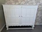 Hoog wit dressoir, Ophalen of Verzenden, Gebruikt