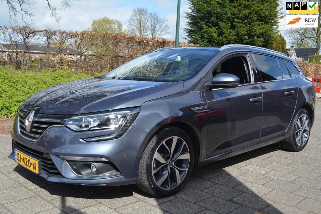 Renault Mégane Estate 1.2 TCe Bose, Voorwielaandrijving, Gebruikt, 4 cilinders, Leder en Stof