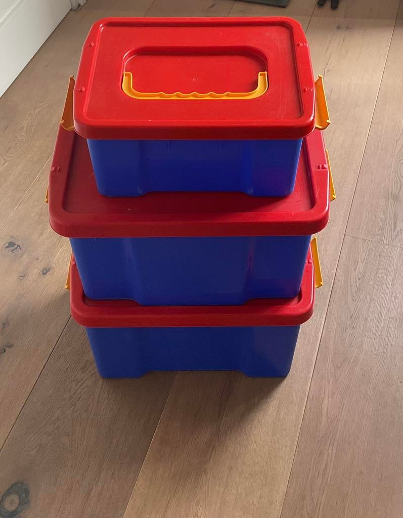 Opbergboxen voor speelgoed/kinderspullen, Ophalen, Zo goed als nieuw, Minder dan 40 cm, Minder dan 35 cm