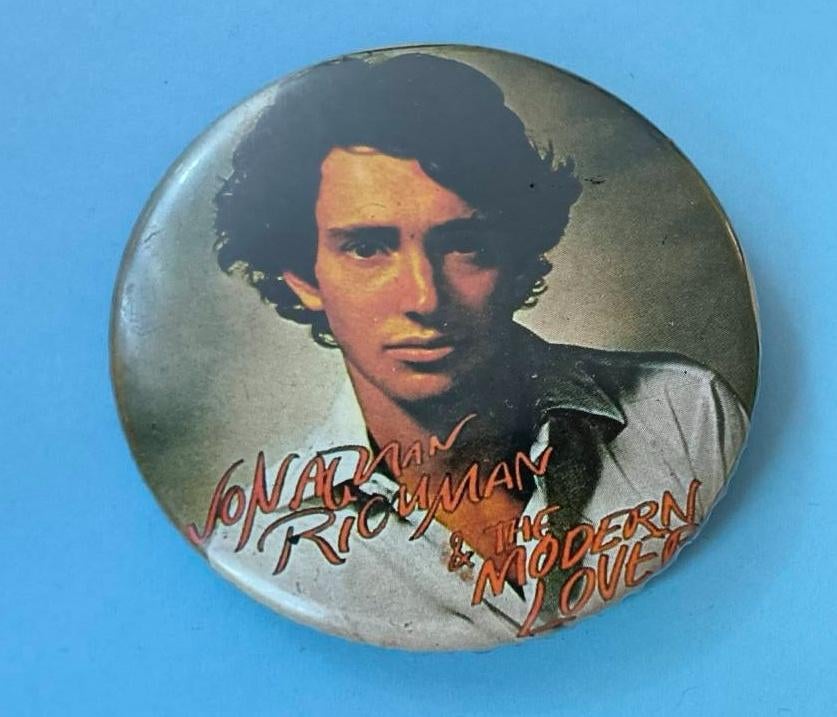 Button Jonathan Richman, Ophalen of Verzenden, Zo goed als nieuw, Overige onderwerpen, Button