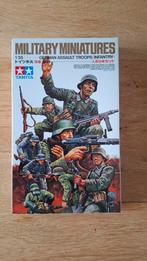 Tamiya 1/35 German Assault Troops, Hobby en Vrije tijd, Modelbouw | Figuren en Diorama's, Ophalen of Verzenden, Nieuw, 1:35 tot 1:50