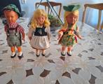 3 Oude Oosterijkse Opdraai Poppen., Ophalen of Verzenden, Pop