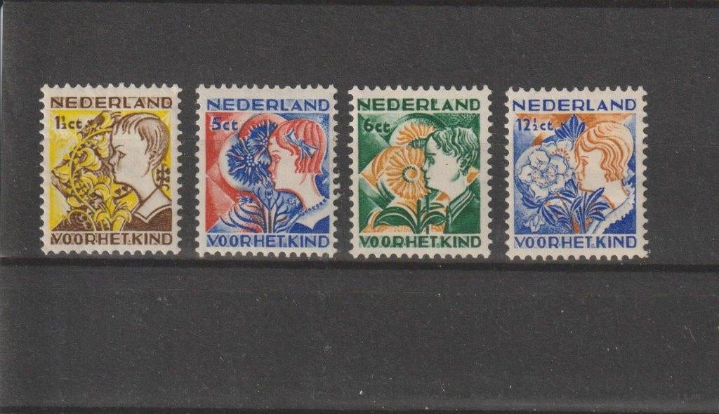 Nederland 1932, NVPH 248 t/m 251, Ongebruikt., Verzenden, T/m 1940, Postfris