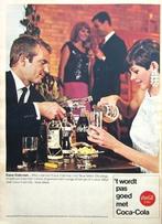 17 vintage advertenties reclames Coca-Cola 1953-67 Coke, Ophalen of Verzenden, Gebruikt, Overige typen
