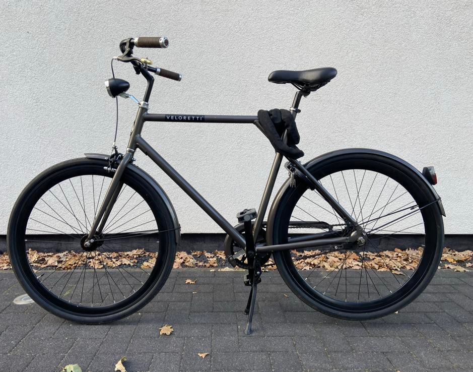 Veloretti Caferacer - COMPLEET VERNIEUWD!, Terugtraprem, Versnellingen, Zo goed als nieuw, 61 tot 65 cm