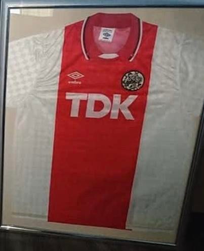 Ajax Tdk Umbro Shirt Orgineel Maat L, Sport en Fitness, Voetbal, Maat L, Ophalen of Verzenden, Zo goed als nieuw, Shirt