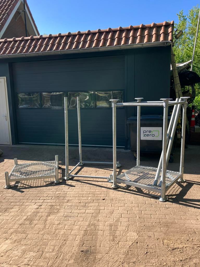 Bigbag vuller stapel rek opslag ibc, Ophalen, 100 cm of meer, 60 cm of meer, Zo goed als nieuw