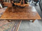 Grote antieke salon tafel massief eiken, Ophalen