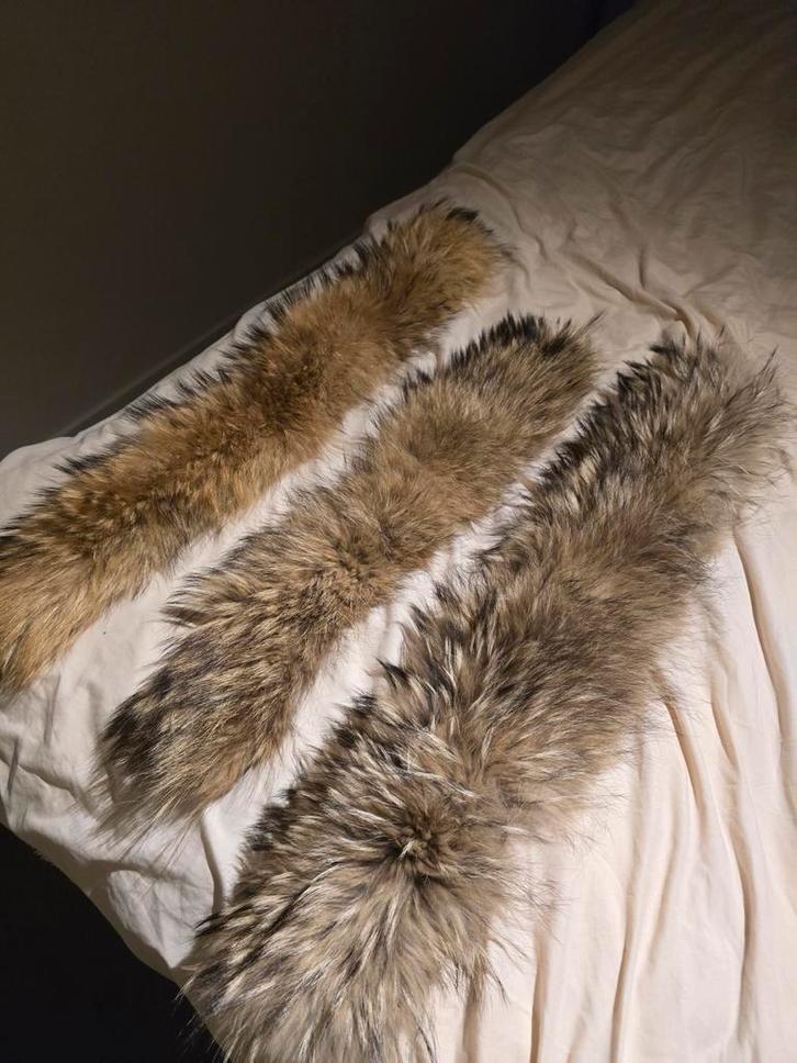 Bontjes voor op de kraag van een jas, Kleding | Dames, Overige Dameskleding, Gedragen, Ophalen of Verzenden