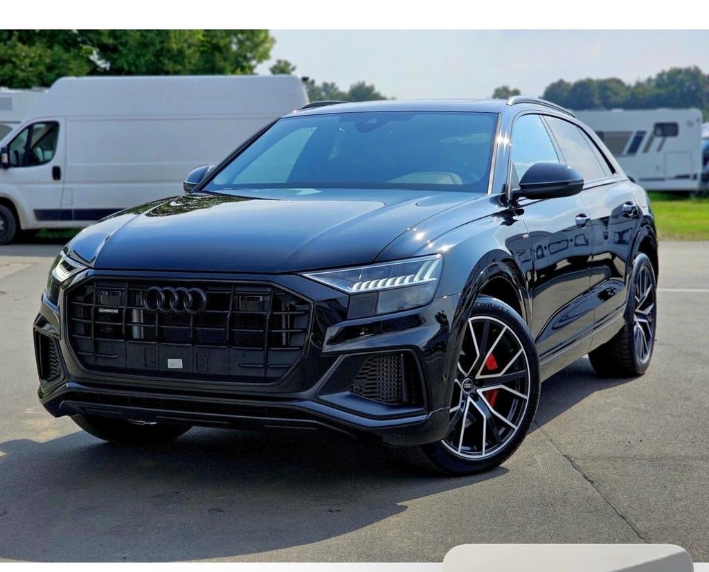 Audi Q8 55 Tfsi e Quattro 381pk Tiptronic 2024 Zwart, Auto's, Audi, Automaat, Zwart, 2995 cc, Q8