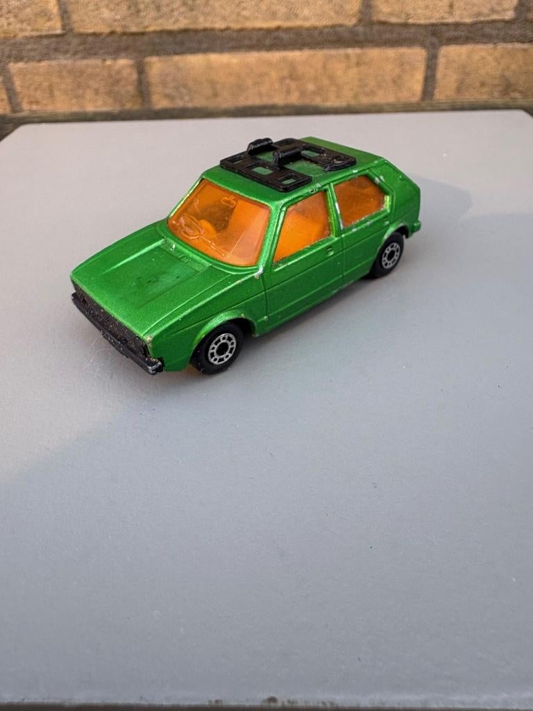 Matchbox Volkswagen Golf groen, Ophalen of Verzenden, Gebruikt, Auto