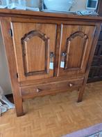 eiken kast, Ophalen, 100 tot 150 cm, Zo goed als nieuw, 25 tot 50 cm