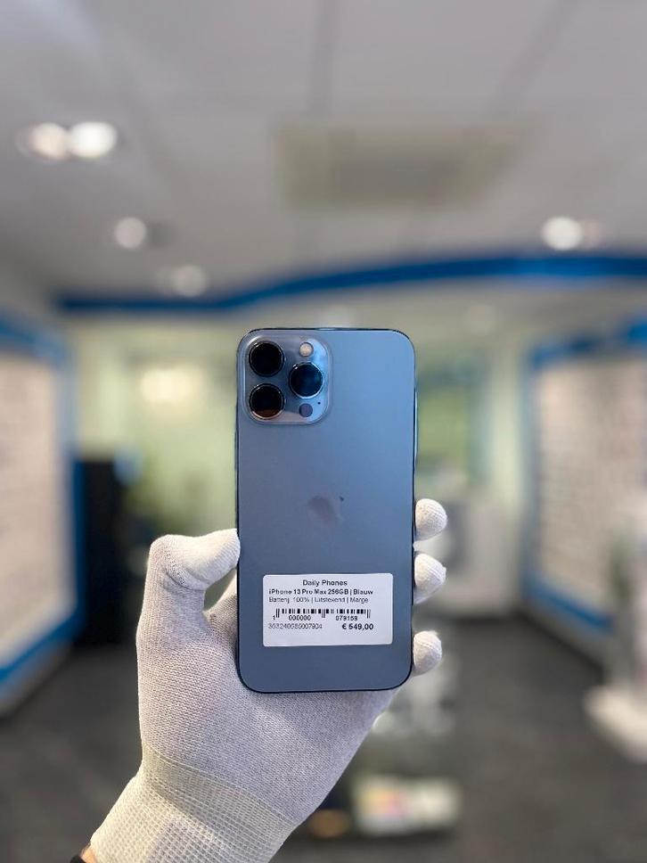 Zo goed als nieuw Apple iPhone 13 Pro Max 256GB, Telecommunicatie, Overige Telecommunicatie, Zo goed als nieuw, Ophalen of Verzenden