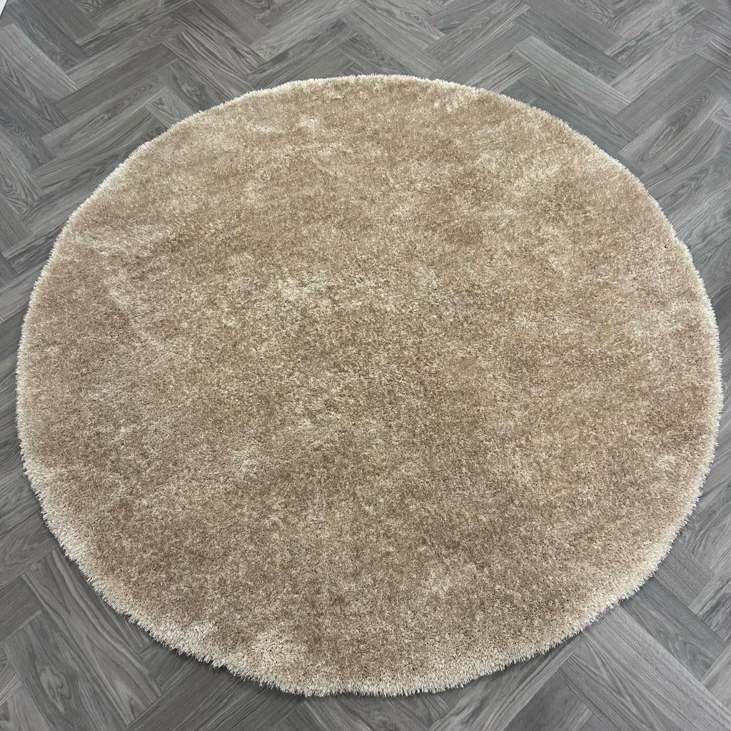Rond Vloerkleed Brinker Puglia Irish Beige - 200x200cm, Brinker, Brinker, Beige, Rond