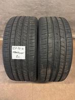 2 x 255-35-21 Hankook of Continental Zomerbanden, Ophalen, Gebruikt, 255 mm, 21 inch