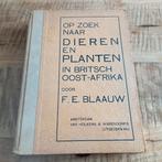 FE Blaauw 1927. Op zoek naar dieren en planten in Afrika, Antiek en Kunst, Antiek | Boeken en Bijbels, Ophalen of Verzenden