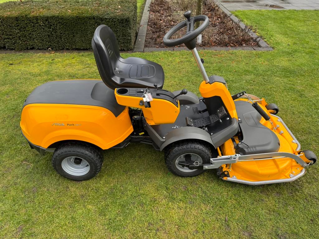 STIGA PARK 520P /105 CM COMBI EL MAAIDEK ZITMAAIER SERO‼️, Ophalen of Verzenden, Zo goed als nieuw, Mulchfunctie, 90 tot 120 cm
