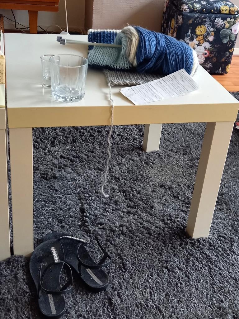 Bijzettafeltje, Minder dan 55 cm, Gebruikt, Vierkant, Ophalen