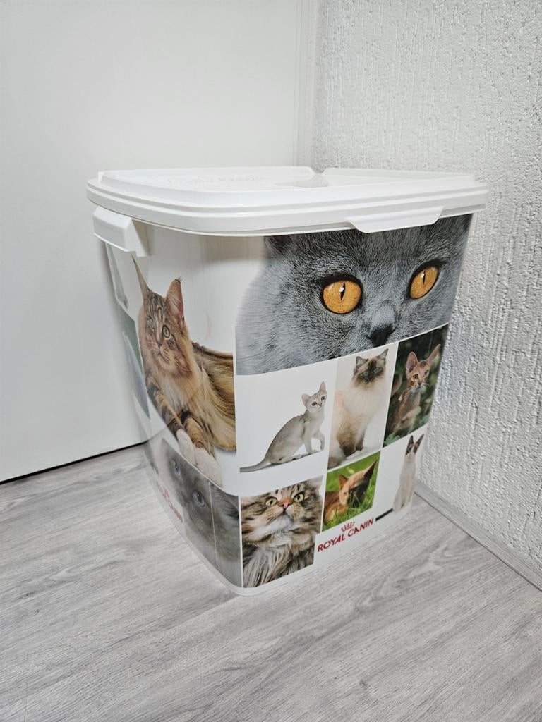 Katten voorraadbak groot, Ophalen