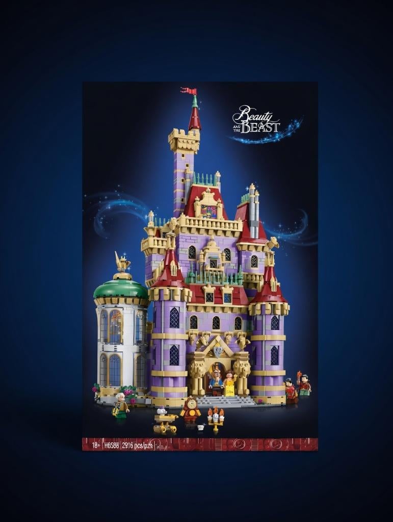 Lepin /Belle en het Beest/Nieuw/Set/Bouwstenen/Streetview, Ophalen of Verzenden, Nieuw