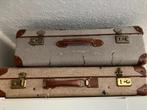 2 vintage retro koffers, Ophalen