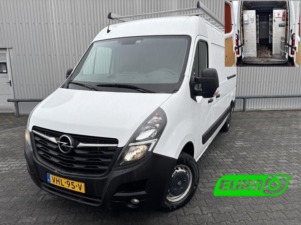 Opel Movano 2.3 L2H2*A/C*CRUISE*HAAK*INRICHTING*OMVORMER*3PE, Auto's, Voorwielaandrijving, Stof, Gebruikt, 4 cilinders