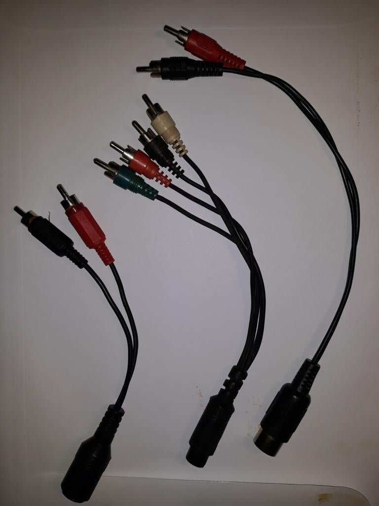 AUDIO DIN AANSLUITINGEN  van din naar tulp, Ophalen, Minder dan 2 meter, Overige kabels