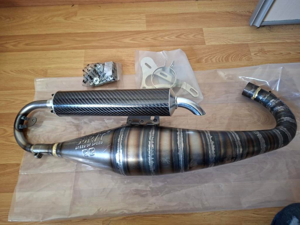 Stage 6 uitlaat racing mk2 Piaggio 2t zip Gilera Runner, Ophalen of Verzenden, Cilinder, Piaggio