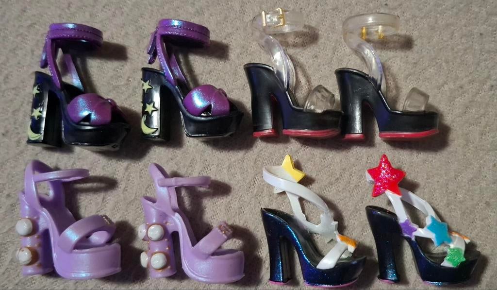 Rainbow High high heels schoenen voor poppen., Ophalen of Verzenden, Gebruikt