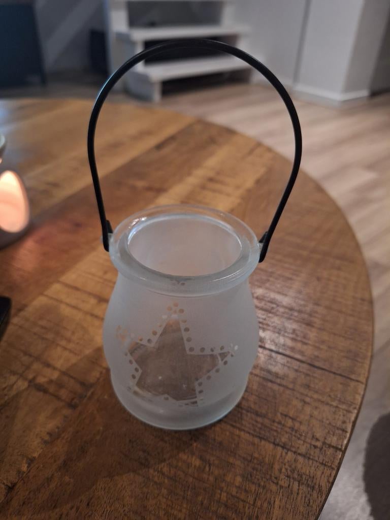 Thee licht houder, Huis en Inrichting, Woonaccessoires | Etagères, Ophalen, Zo goed als nieuw