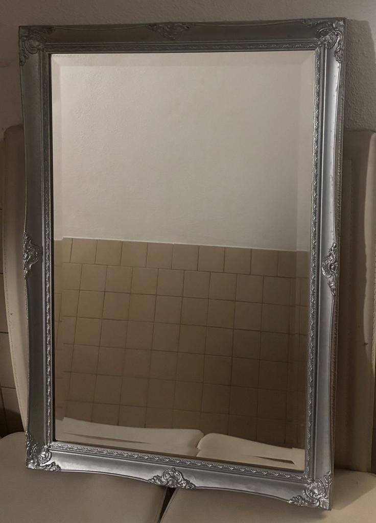 Spiegel groot, Huis en Inrichting, Woonaccessoires | Spiegels, Ophalen, Zo goed als nieuw, Minder dan 100 cm, Rechthoekig