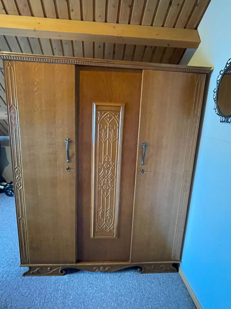 Kledingkast jaren 60, 100 tot 150 cm, Ophalen of Verzenden, Zo goed als nieuw, 150 tot 200 cm