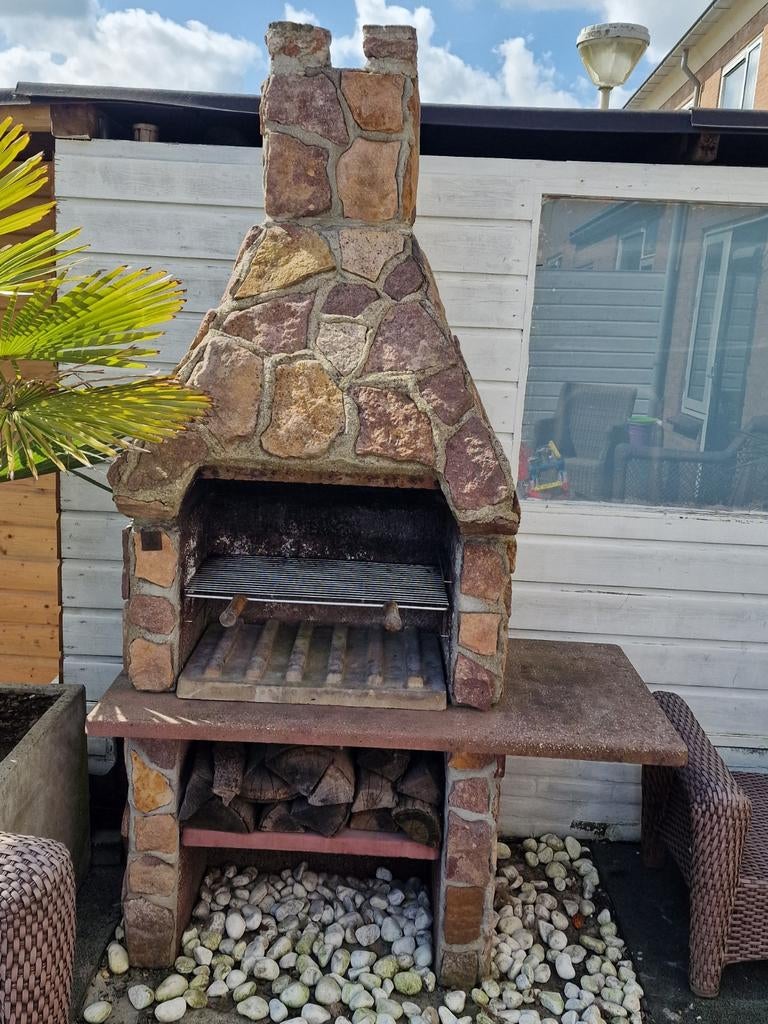 Super gave bbq /haard, Tuin en Terras, Ophalen of Verzenden, Zo goed als nieuw