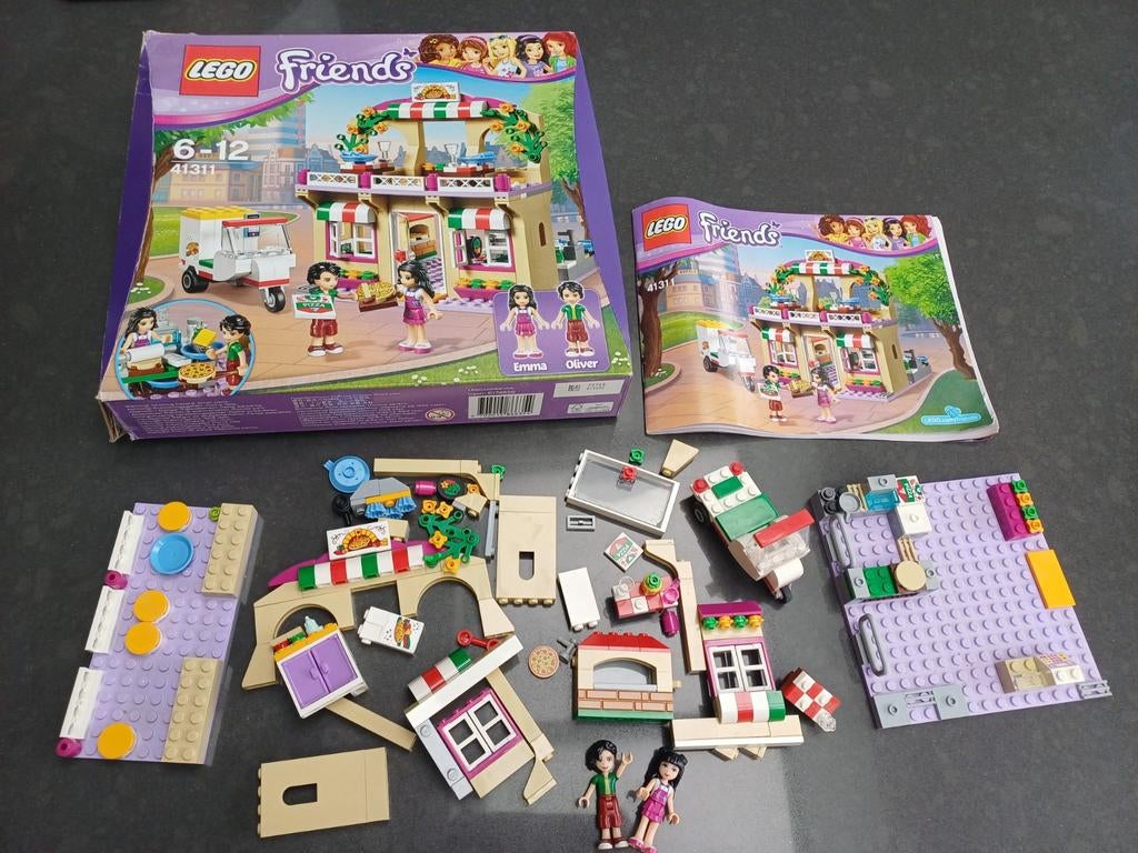 Lego Friends Pizzaria 41311, Ophalen of Verzenden, Gebruikt