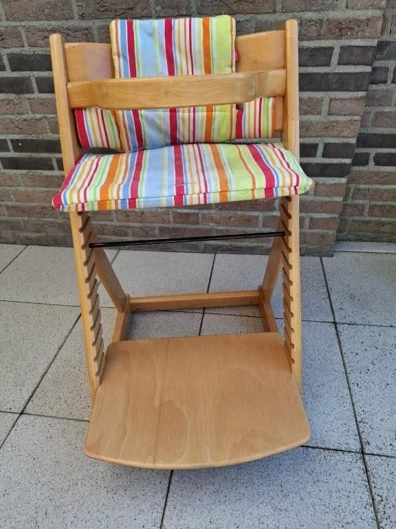 Tripp Trapp kinderstoel, Ophalen, Gebruikt, Meegroeistoel, Aanschuifbaar