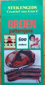 stekengids breien - creatief van a tot z - 500 steken zgan, Verzenden, Zo goed als nieuw, Breien of Haken, Patroon of Boek